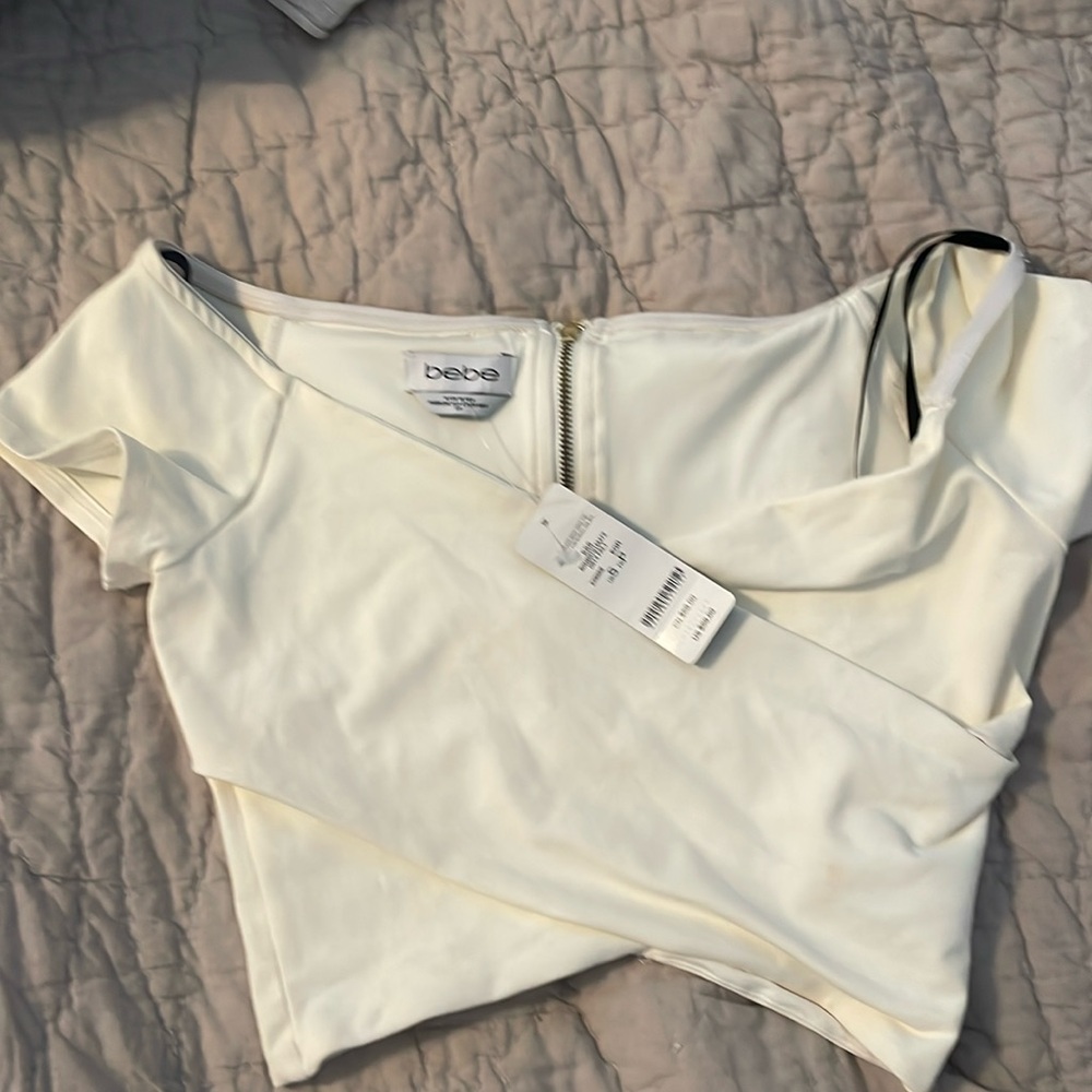 Bebe crop top